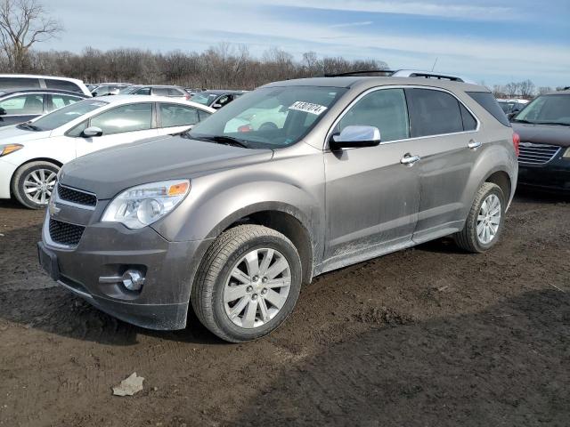 2CNFLGEYXA6270883 - 2010 CHEVROLET EQUINOX LTZ GRAY photo 1