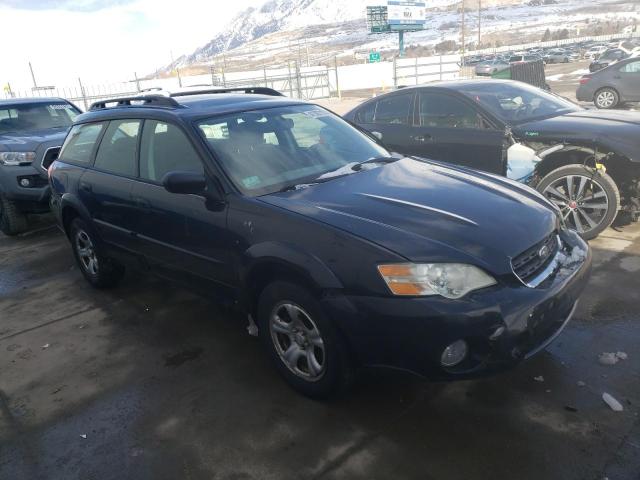 4S4BP61C177305908 - 2007 SUBARU LEGACY OUTBACK 2.5I BLACK photo 4