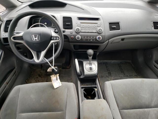 2HGFA1F59AH321694 - 2010 HONDA CIVIC LX BLACK photo 8