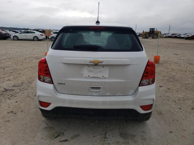 3GNCJKSB3LL285490 - 2020 CHEVROLET TRAX LS WHITE photo 6