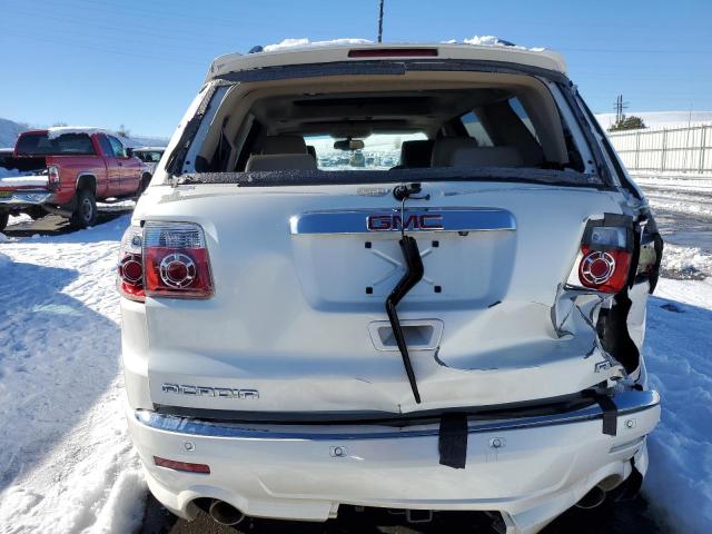 1GKKVTED2CJ401558 - 2012 GMC ACADIA DENALI CREAM photo 6