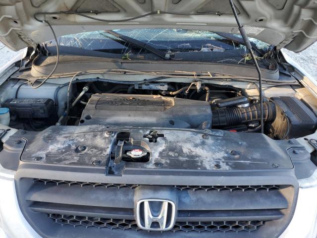 2HKYF18523H611856 - 2003 HONDA PILOT EXL SILVER photo 12