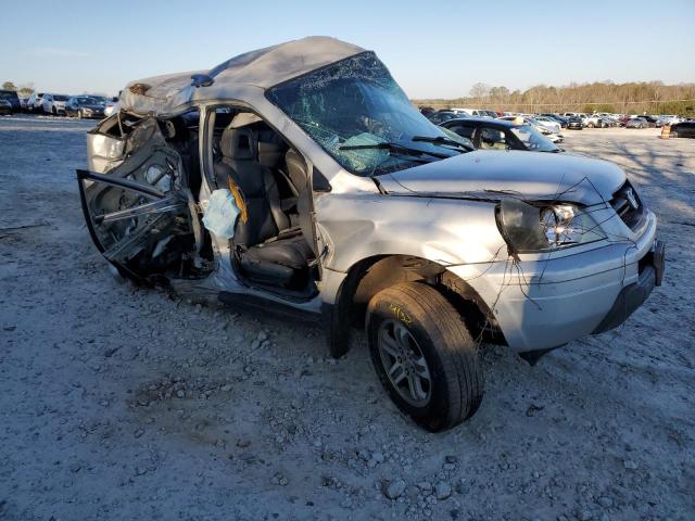 2HKYF18523H611856 - 2003 HONDA PILOT EXL SILVER photo 4