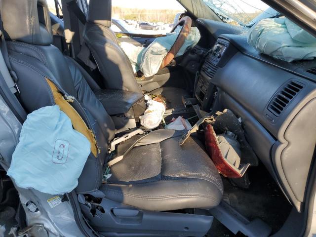 2HKYF18523H611856 - 2003 HONDA PILOT EXL SILVER photo 7