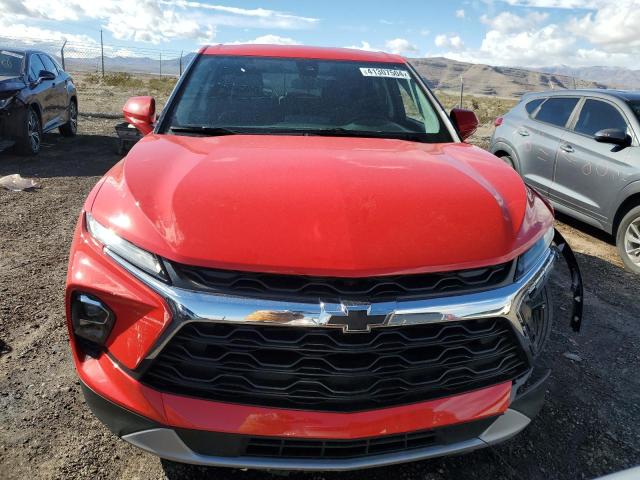 3GNKBCR48PS103638 - 2023 CHEVROLET BLAZER 2LT RED photo 5