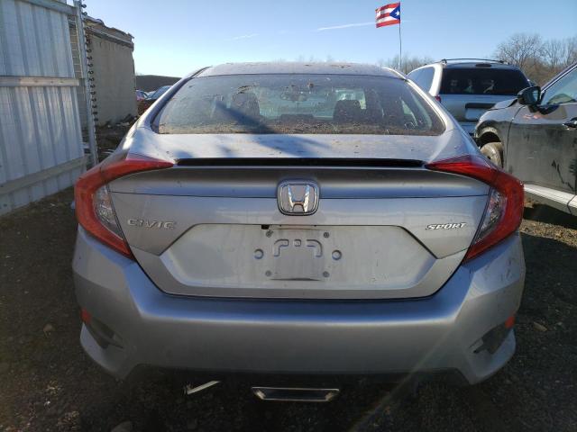 2HGFC2F85MH552882 - 2021 HONDA CIVIC SPORT SILVER photo 6