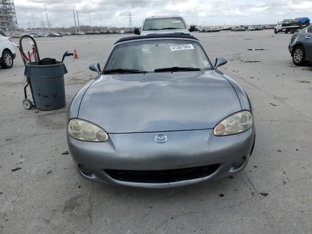 JM1NB353830312382 - 2003 MAZDA MX-5 MIATA BASE SILVER photo 5