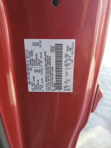 1FTZX1723YNC16682 - 2000 FORD F150 RED photo 12