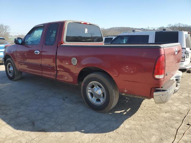 1FTZX1723YNC16682 - 2000 FORD F150 RED photo 2