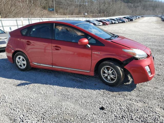 JTDKN3DU0B0266484 - 2011 TOYOTA PRIUS RED photo 4