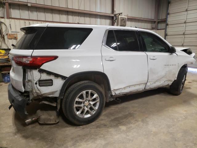 1GNERFKW9LJ108266 - 2020 CHEVROLET TRAVERSE LS WHITE photo 3