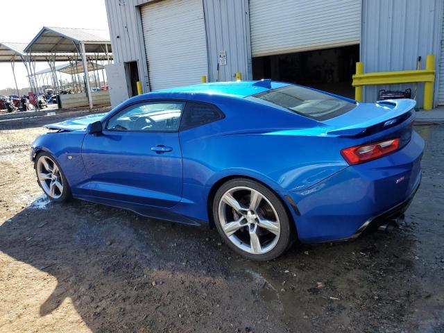 1G1FE1R77G0149574 - 2016 CHEVROLET CAMARO SS BLUE photo 2