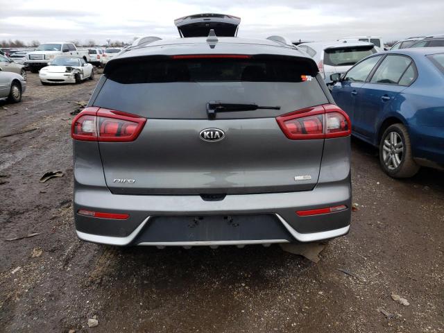 KNDCB3LC0J5146188 - 2018 KIA NIRO FE GRAY photo 6