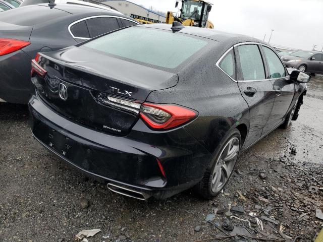 19UUB6F65MA003942 - 2021 ACURA TLX ADVANCE BLACK photo 3
