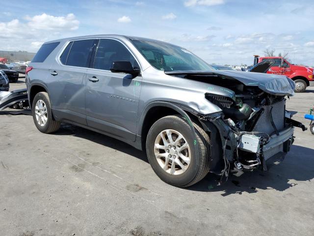 1GNERFKW1LJ246027 - 2020 CHEVROLET TRAVERSE LS GRAY photo 4