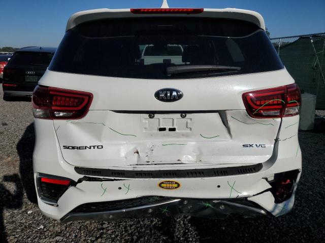 5XYPK4A52KG439482 - 2019 KIA SORENTO SX WHITE photo 6