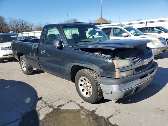 1GCEC14X55Z255434 - 2005 CHEVROLET SILVERADO C1500 BLACK photo 4