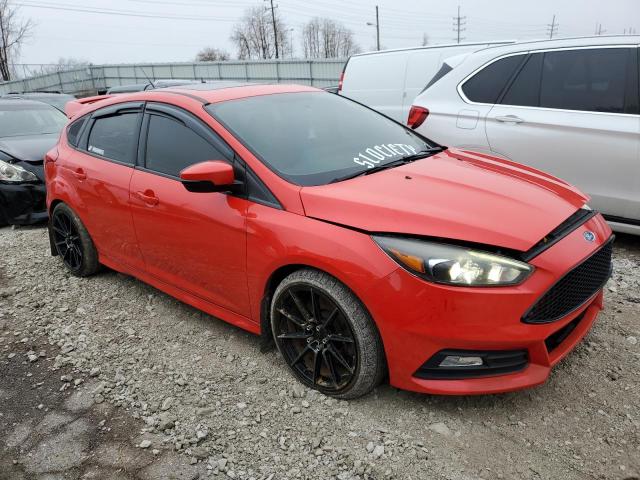 1FADP3L99GL245578 - 2016 FORD FOCUS ST RED photo 4