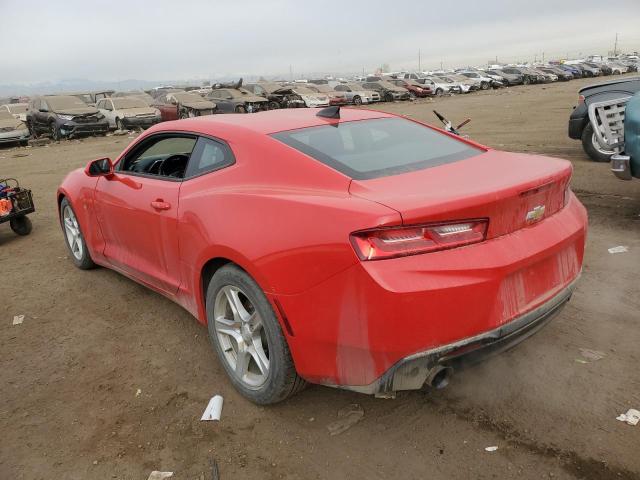 1G1FB1RX8H0170217 - 2017 CHEVROLET CAMARO LT RED photo 2