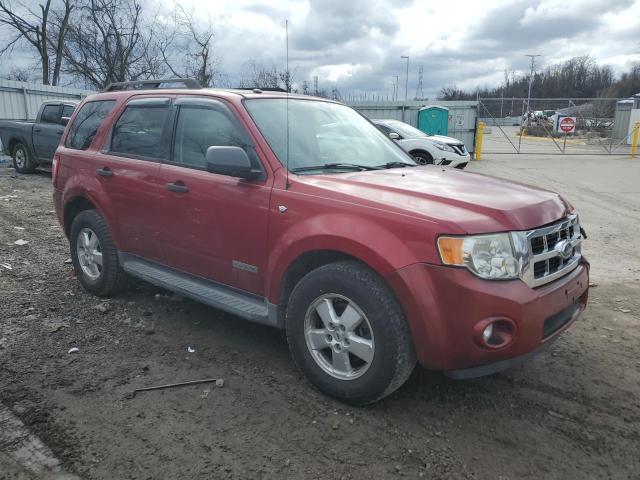 1FMCU931X8KC93461 - 2008 FORD ESCAPE XLT RED photo 4