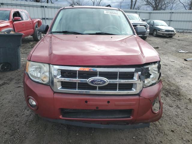1FMCU931X8KC93461 - 2008 FORD ESCAPE XLT RED photo 5