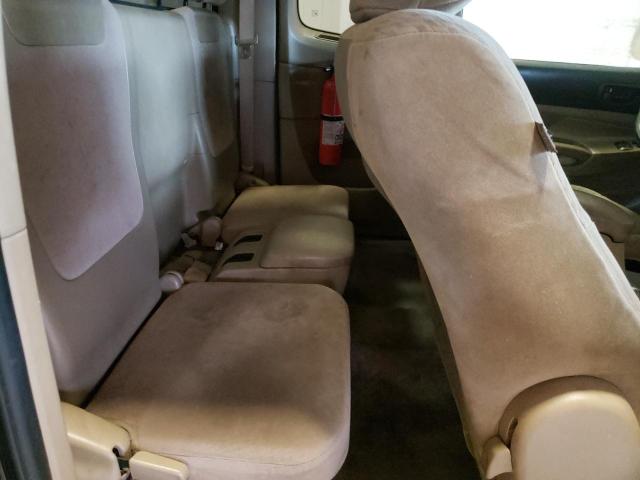 5TEUX42N59Z636035 - 2009 TOYOTA TACOMA ACCESS CAB ნაცრისფერი ფოტო 10