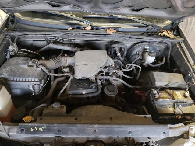 5TEUX42N59Z636035 - 2009 TOYOTA TACOMA ACCESS CAB ნაცრისფერი ფოტო 11