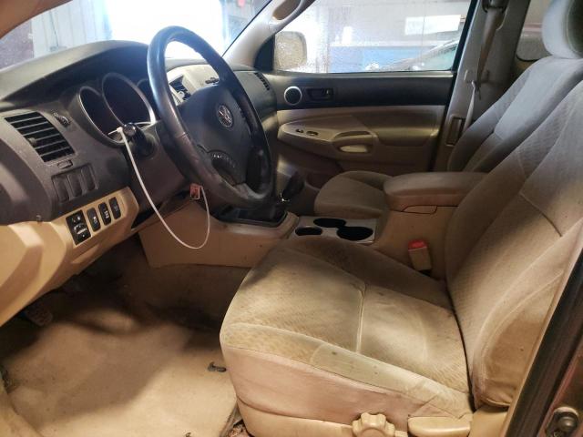 5TEUX42N59Z636035 - 2009 TOYOTA TACOMA ACCESS CAB ნაცრისფერი ფოტო 7