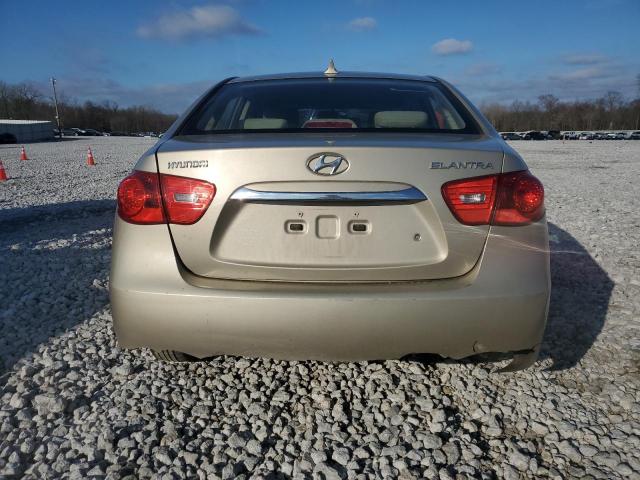 KMHDU4AD2AU878811 - 2010 HYUNDAI ELANTRA BLUE GOLD photo 6