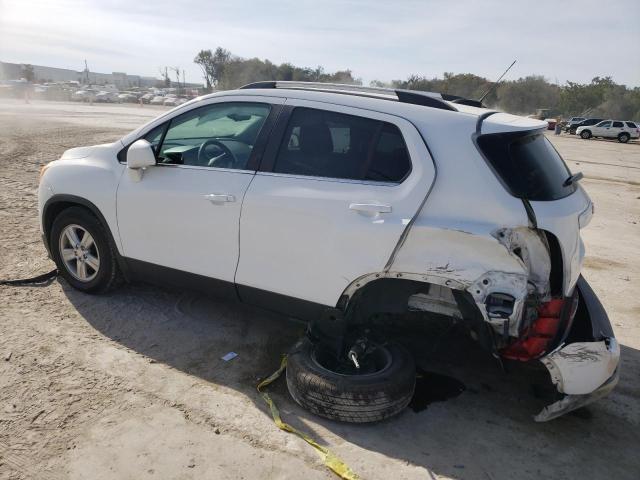 3GNCJLSB6FL256110 - 2015 CHEVROLET TRAX 1LT WHITE photo 2