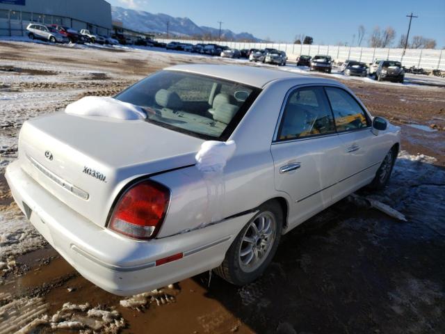 KMHFU45E63A239105 - 2003 HYUNDAI XG 350 WHITE photo 3