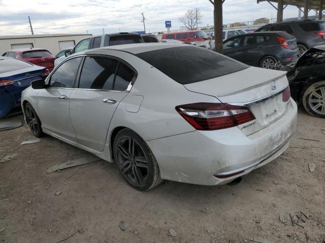 1HGCR2F6XHA027000 - 2017 HONDA ACCORD SPORT WHITE photo 2