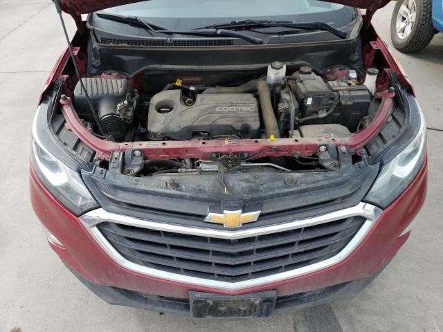 3GNAXSEV1JS633754 - 2018 CHEVROLET EQUINOX LT MAROON photo 12