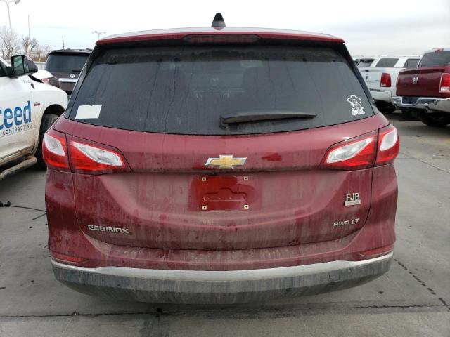 3GNAXSEV1JS633754 - 2018 CHEVROLET EQUINOX LT MAROON photo 6