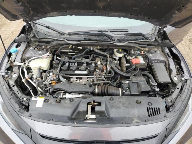 19XFC1F75KE017253 - 2019 HONDA CIVIC EXL ნაცრისფერი ფოტო 11