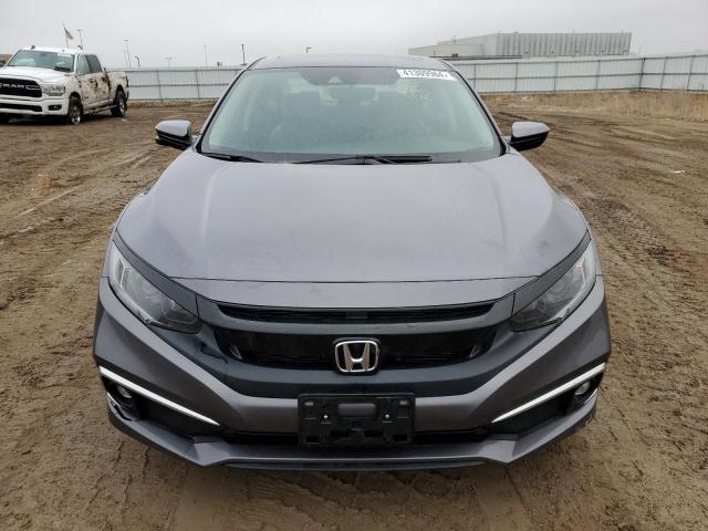 19XFC1F75KE017253 - 2019 HONDA CIVIC EXL GRAY photo 5