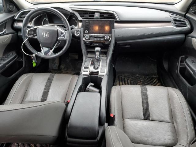 19XFC1F75KE017253 - 2019 HONDA CIVIC EXL ნაცრისფერი ფოტო 8