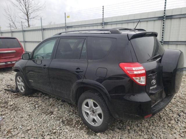 2T3DK4DV7CW081054 - 2012 TOYOTA RAV4 LIMITED BLACK photo 2