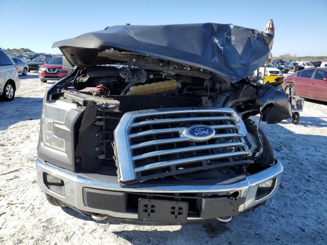 1FTEW1EP4GKF76768 - 2016 FORD F150 SUPERCREW GRAY photo 5