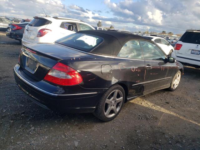 WDBTK72G17T080653 - 2007 MERCEDES-BENZ CLK 550 BLACK photo 3