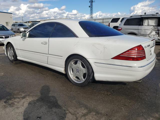 WDBPJ75JX4A040333 - 2004 MERCEDES-BENZ CL 500 WHITE photo 2