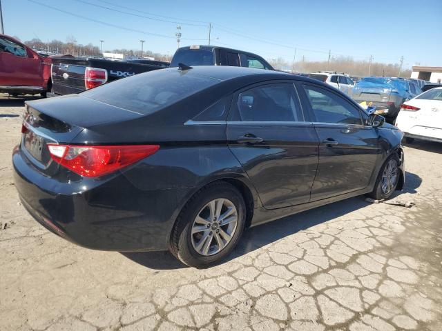 5NPEB4AC4CH375171 - 2012 HYUNDAI SONATA GLS BLACK photo 3