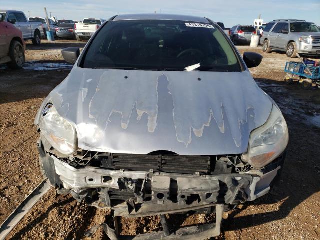 1FAHP3E24CL476433 - 2012 FORD FOCUS S SILVER photo 5