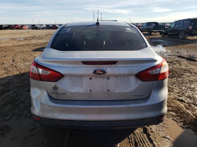 1FAHP3E24CL476433 - 2012 FORD FOCUS S SILVER photo 6