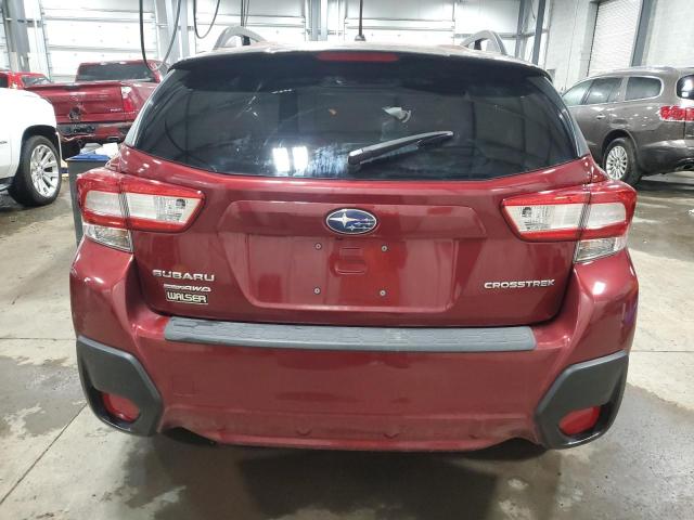 JF2GTAAC5JH335053 - 2018 SUBARU CROSSTREK RED photo 6