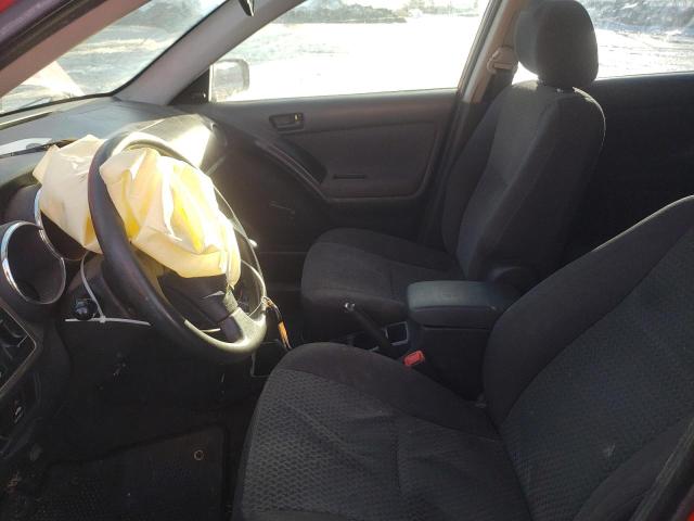 2T1KR32E45C905587 - 2005 TOYOTA COROLLA MA XR RED photo 7