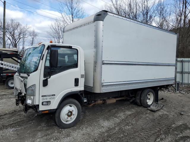 54DC4W1D3MS201824 - 2021 ISUZU NPR HD WHITE photo 1