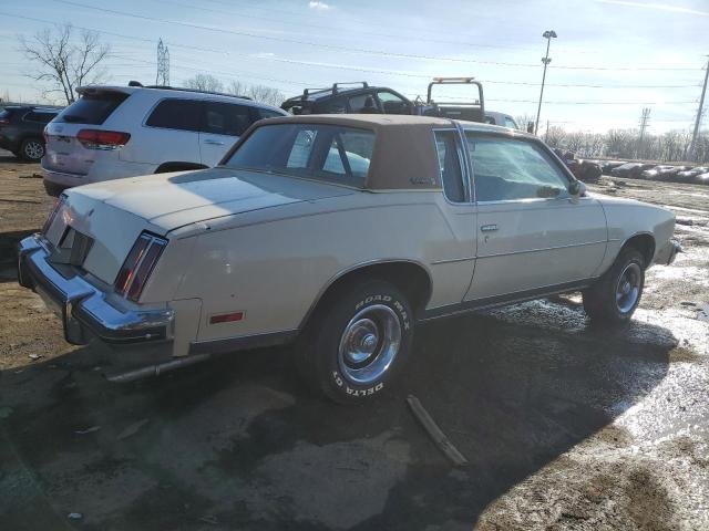 3M47FAM438640 - 1980 OLDSMOBILE CUTLASS TAN photo 3