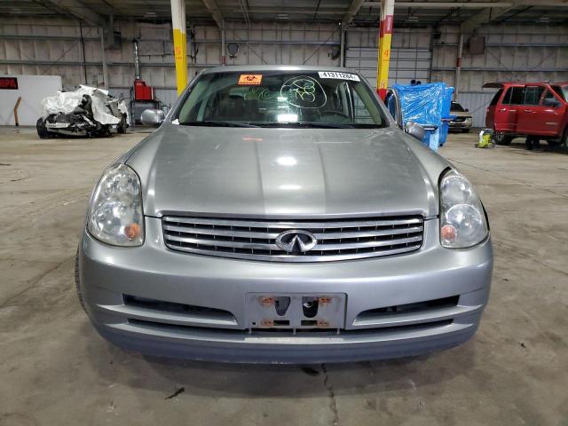 JNKCV51E94M109690 - 2004 INFINITI G35 GRAY photo 5