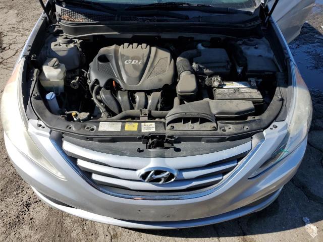 5NPEB4AC6EH940488 - 2014 HYUNDAI SONATA GLS SILVER photo 11